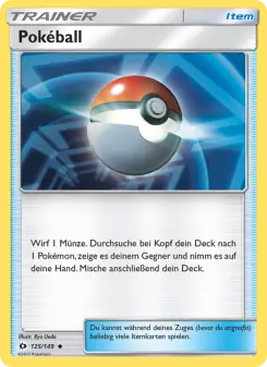 Pokémon-Karte Pokéball 125/149