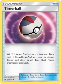 Pokémon-Karte Timerball 134/149