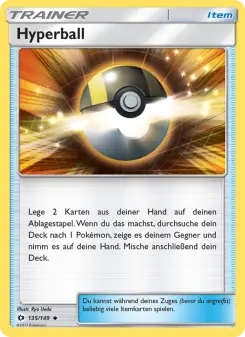 Pokémon-Karte Hyperball 135/149