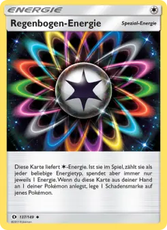 Pokémon-Karte Regenbogen-Energie 137/149