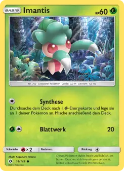 Pokémon-Karte Imantis 014/149