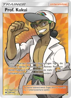 Pokémon-Karte Prof. Kukui 148/149