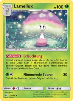 Pokémon-Karte Lamellux 017/149