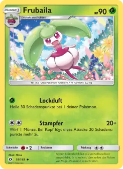 Pokémon-Karte Frubaila 019/149