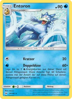 Pokémon-Karte Entoron 029/149