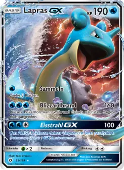 Pokémon-Karte Lapras GX 035/149
