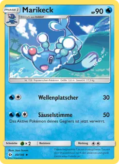 Pokémon-Karte Marikeck 040/149