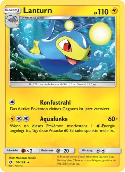 Pokémon-Karte Lanturn 050/149