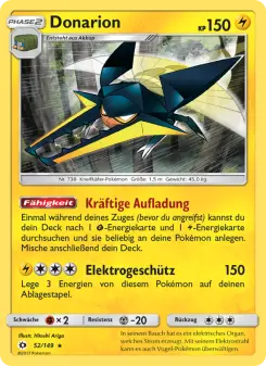 Pokémon-Karte Donarion 052/149