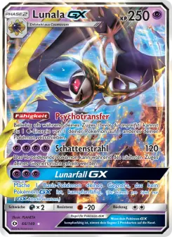 Pokémon-Karte Lunala GX 066/149