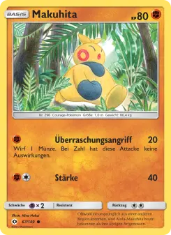 Pokémon-Karte Makuhita 067/149