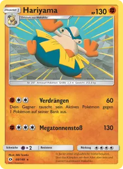 Pokémon-Karte Hariyama 068/149