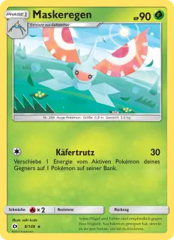 Pokémon-Karte Maskeregen 008/149