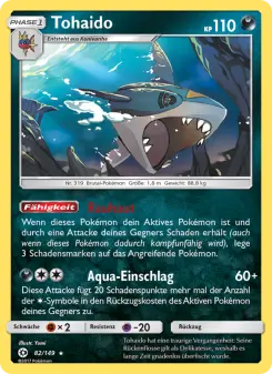 Pokémon-Karte Tohaido 082/149