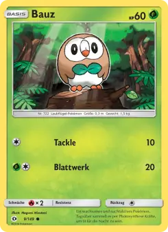 Pokémon-Karte Bauz 009/149