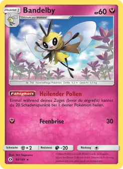 Pokémon-Karte Bandelby 093/149