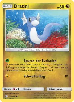 Pokémon-Karte Dratini 094/149