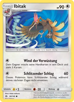 Pokémon-Karte Ibitak 098/149
