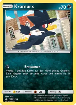 Pokémon-Karte Kramurx 108/214
