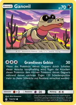 Pokémon-Karte Ganovil 114/214