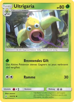 Pokémon-Karte Ultrigaria 014/214