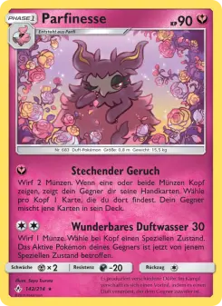 Pokémon-Karte Parfinesse 142/214
