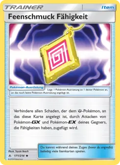Pokémon-Karte Feenschmuck Fähigkeit 171/214