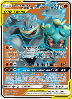 Pokémon-Karte Marshadow & Machomei GX 198/214