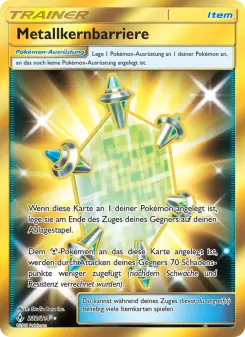 Pokémon-Karte Metallkernbarriere 232/214