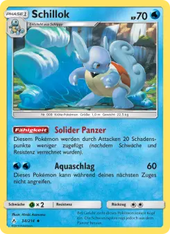 Pokémon-Karte Schillok 034/214