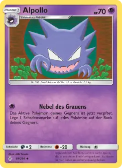 Pokémon-Karte Alpollo 069/214