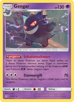 Pokémon-Karte Gengar 070/214