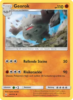 Pokémon-Karte Georok 088/214