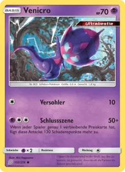 Pokémon-Karte Venicro 102/236