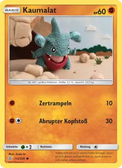 Pokémon-Karte Kaumalat 112/236
