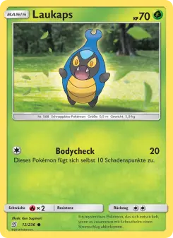 Pokémon-Karte Laukaps 012/236