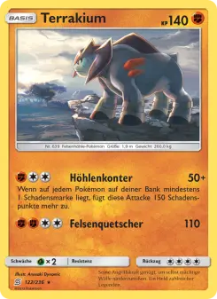 Pokémon-Karte Terrakium 122/236
