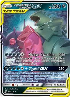 Pokémon-Karte Mega-Zobiris & Despotar GX 126/236