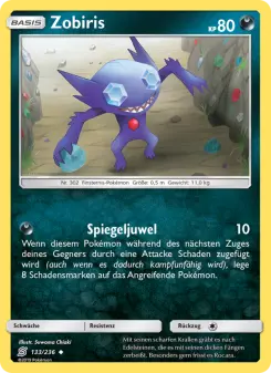 Pokémon-Karte Zobiris 133/236
