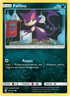 Pokémon-Karte Felilou 135/236