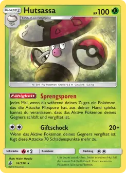 Pokémon-Karte Hutsassa 014/236