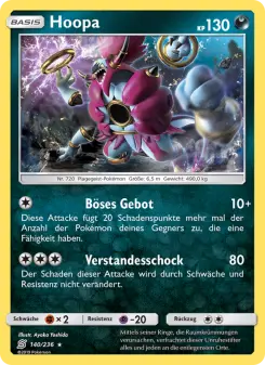Pokémon-Karte Hoopa 140/236