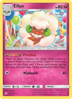 Pokémon-Karte Elfun 144/236