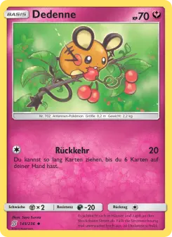 Pokémon-Karte Dedenne 145/236