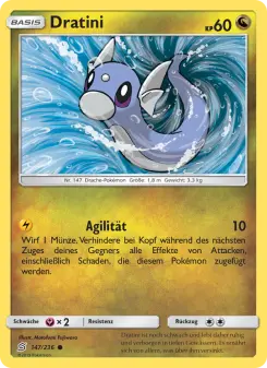 Pokémon-Karte Dratini 147/236
