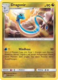 Pokémon-Karte Dragonir 149/236