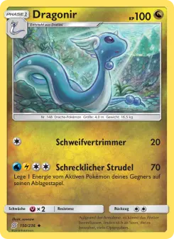 Pokémon-Karte Dragonir 150/236