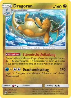 Pokémon-Karte Dragoran 151/236