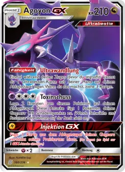 Pokémon-Karte Agoyon GX 160/236