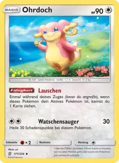 Pokémon-Karte Ohrdoch 177/236